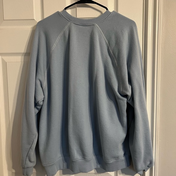 Disney Light Blue Mickey Mouse Crewneck Sweater - Picture 2 of 4